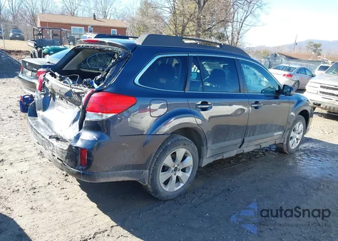 2012 Subaru Outback 2.5I Premium from USA, damaged, VIN 4S4BRBGC6C3260444